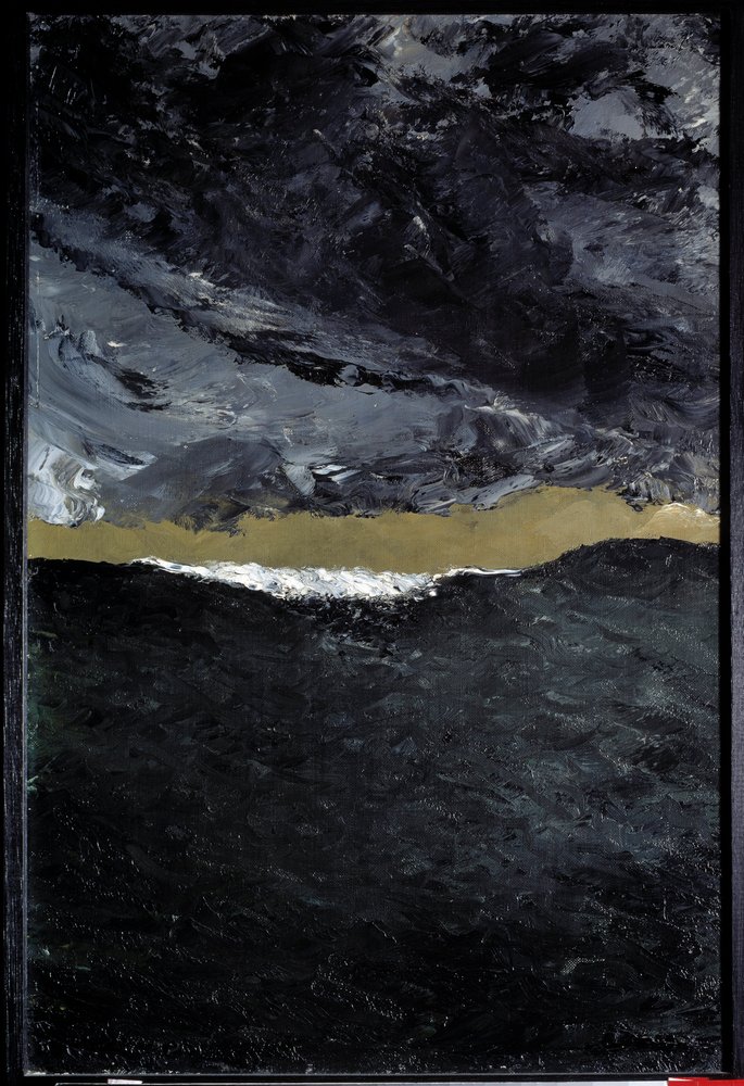 ウェーブVII。アウグスト・ストリンドベリ（1849-1912）の絵画