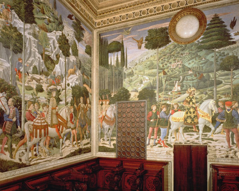 賢者の行列、1459-60 作： ベノッツォディレディディサンドロゴッツォーリ