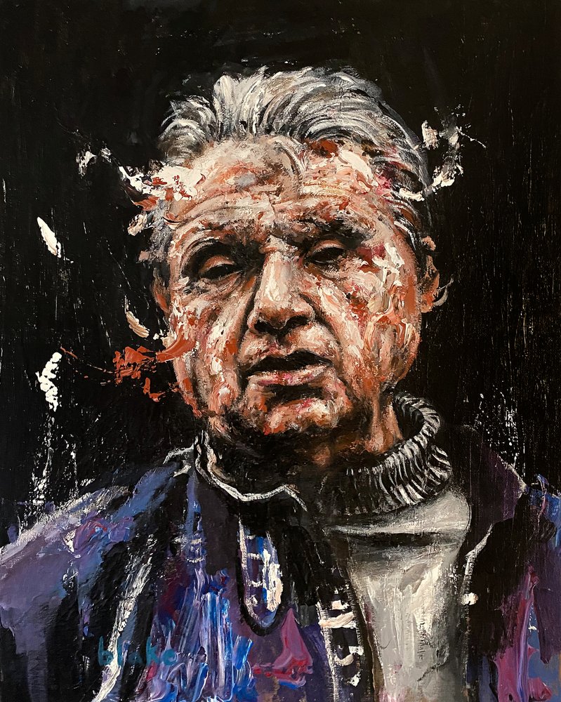 フランシス・ベーコン、2021年頃（キャンバスにアクリル）