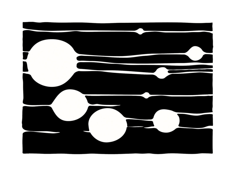 無題 2009（黒） 作： 