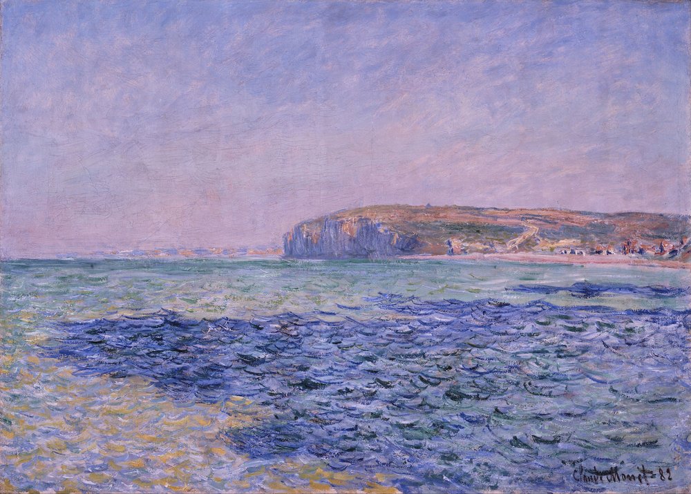 油絵　アネモネ　ローザン　プール Claude_Monet_-