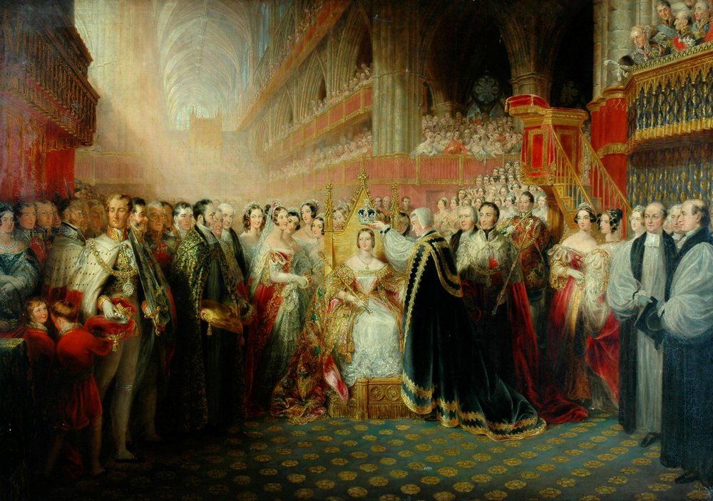 【英国アンティーク】ヴィクトリア女王時代 記念絵のセット（1887年） 英国アンティーク】ヴィクトリア女王時代 記念絵のセット（1887年