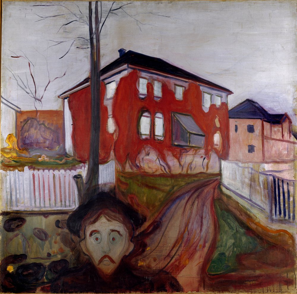 ムンク、『ふたりの女（ヒルドュールとバルギリョット・クリステンセン