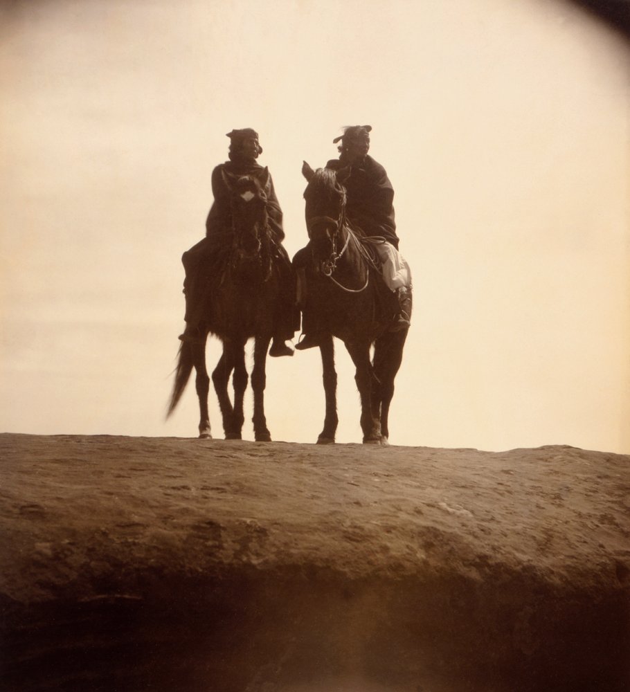 Edward S. Curtisin näkymät, n. 1904 (sävyinen hopeaprintti) 作： エドワード保安官カーティス