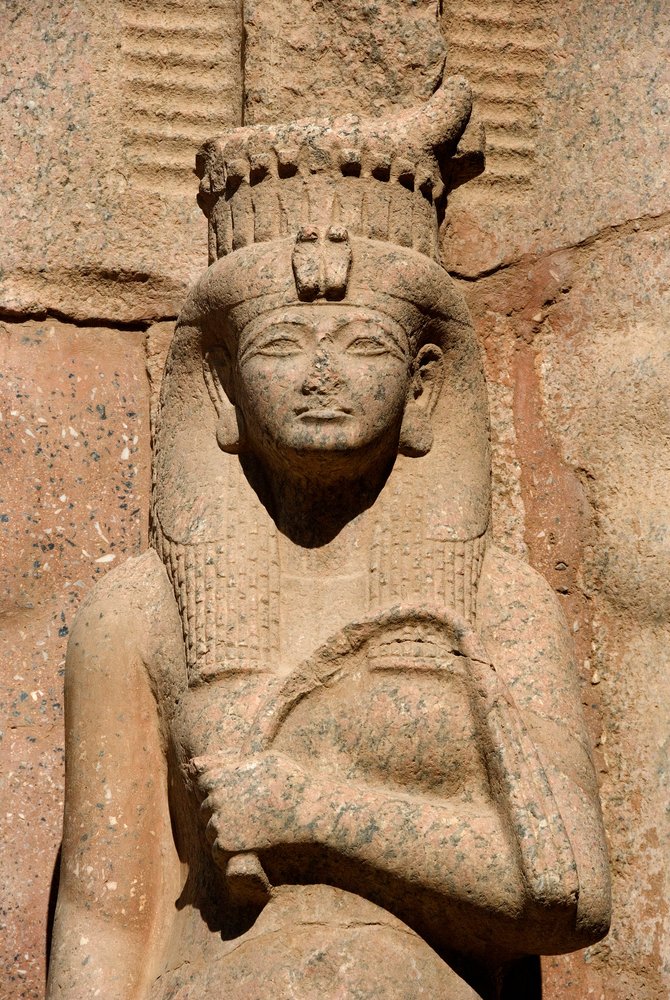 古代エジプト美術（ユネスコ世界遺産）。ラムセス2世（紀元前1298