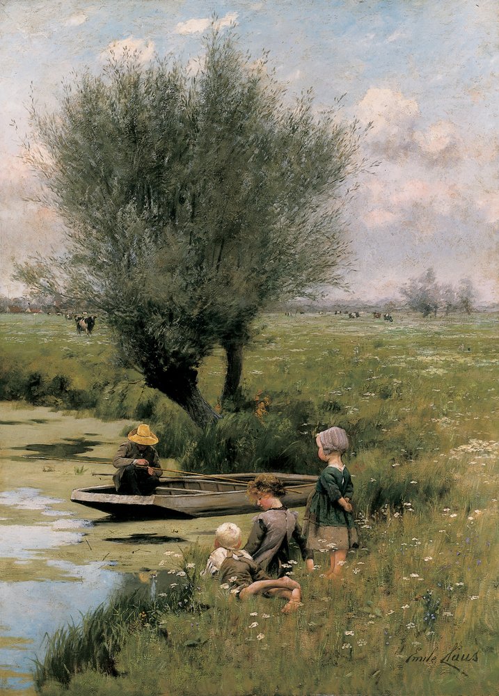 Emile Claus、エミール・クラウス リバーサイド | エミール・クラウス