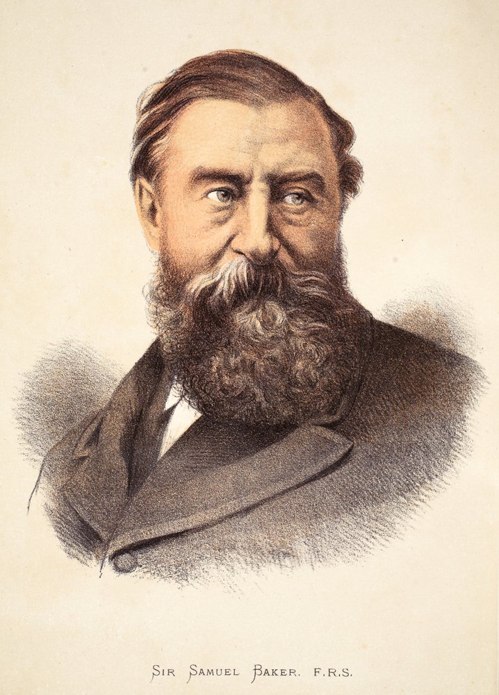 サミュエルベイカー卿、J。ユーイングリッチー著「The Pictorial Edition of the Life and Discoveries of David Livingstone」のイラストA. Fullarton＆Co.、1876年 作： 英語学校