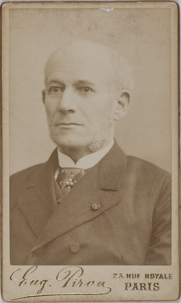 コンスタン＝ルイ＝ジャン＝ベンジャミン・ジョーレス（1823～1889）の肖像（提督、外交官、政治家）