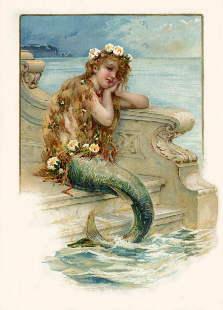 絵画　人魚 ファイル:John William Waterhouse A Mermaid.jpg - Wikipedia
