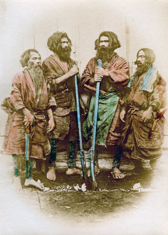 アイヌ民族のグループ、日本、1882