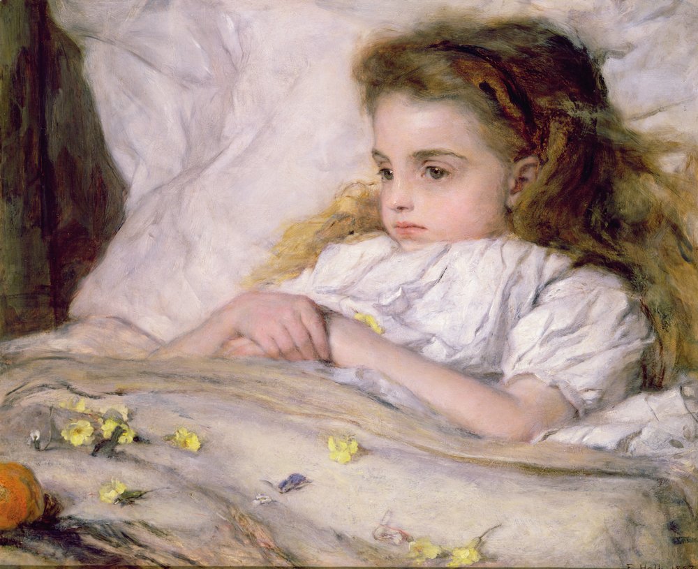 Frank_Holl_-_Convalescent_-_(