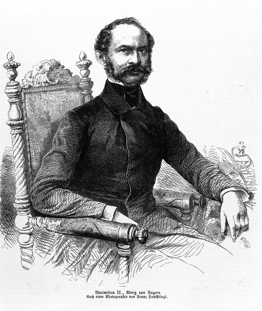 マクシミリアン2世（1811-64）、バイエルン王