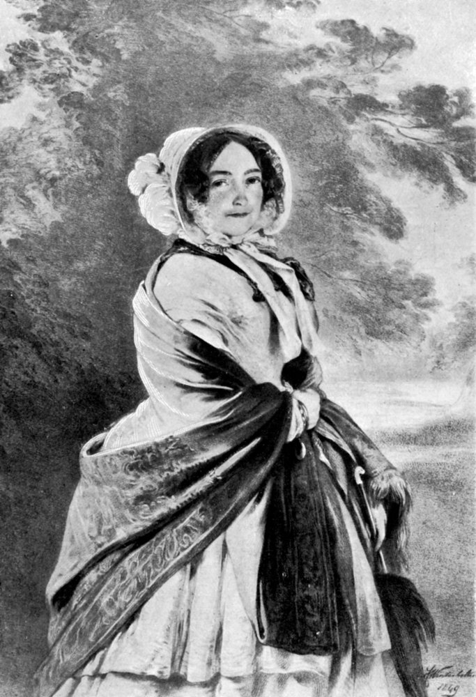 ビクトリア女王の母親、1901年。