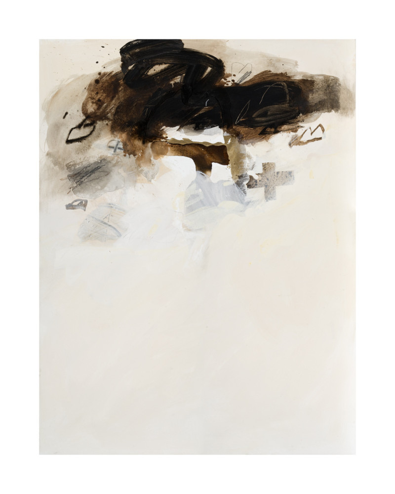 『静止した瞬間』、2008年、125×100 cm 作： 