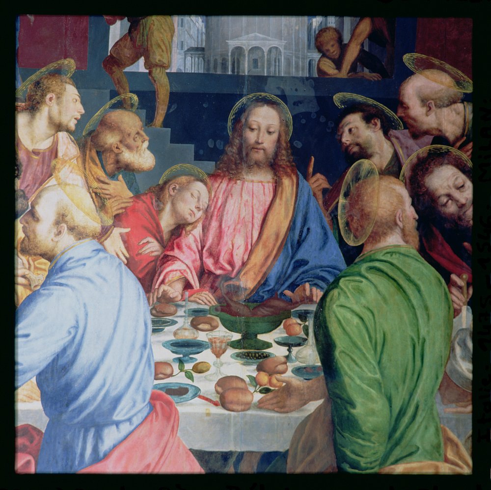 最後の晩餐 キリスト教 Gaudenzio_Ferrari_-