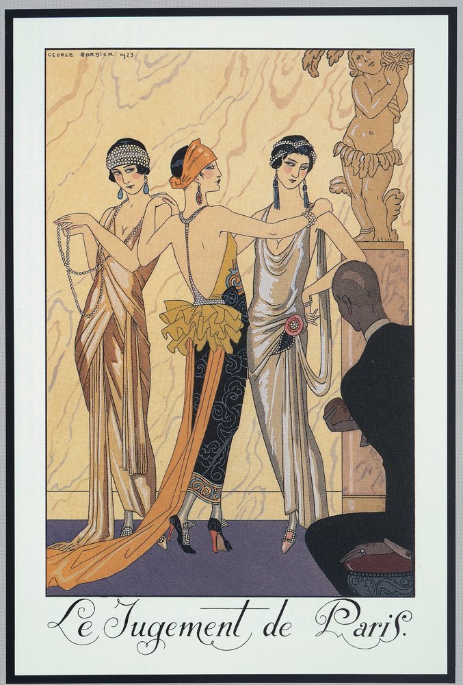 Falbalas et Fanfreluches, Almanac for 1924,The Judgement of Paris 