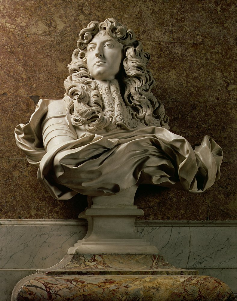 ルイ14世の肖像画の胸像（1638〜1715）、1665、（大理石）（154787も参照）