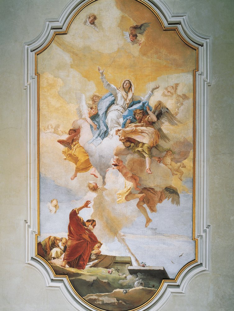 ジョヴァンニ・バッティスタ・ティエポロ（1696-1770）作「聖母被昇天