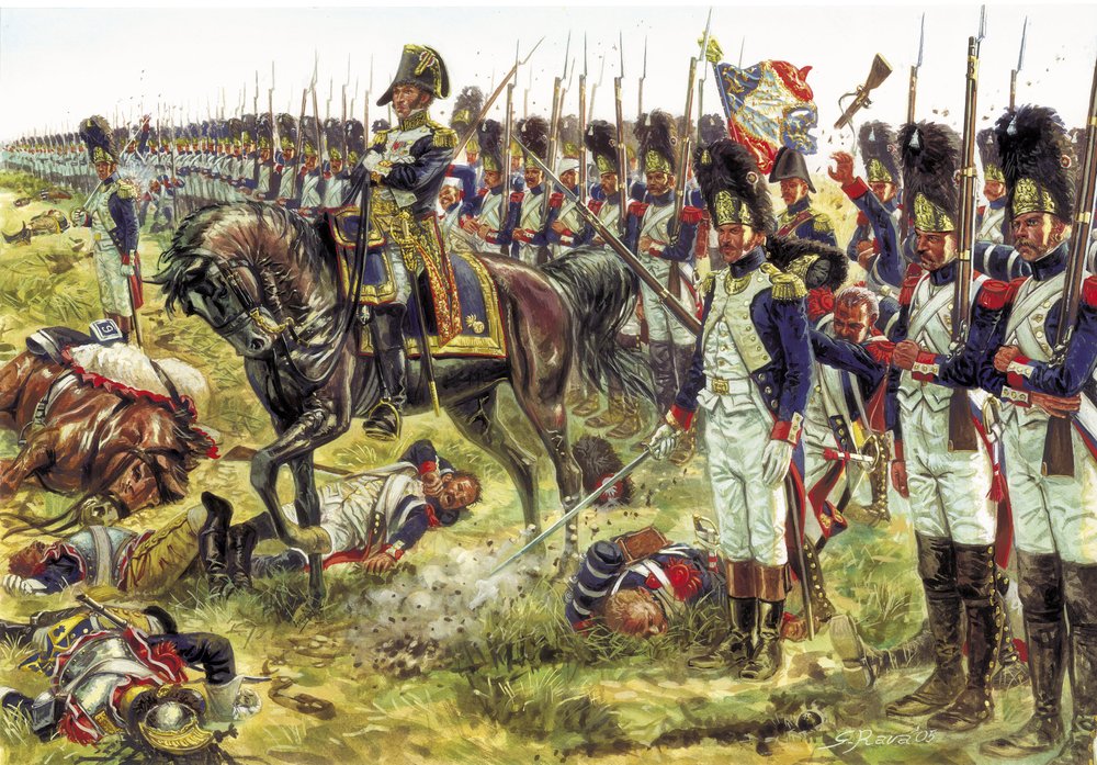 第一帝政：1809年5月、ドルセンヌ将軍率いるナポレオン1世の大軍