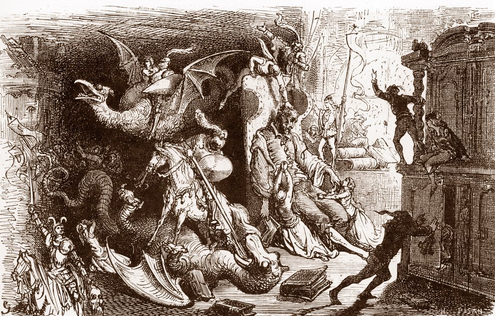 高い信頼 厚い信頼 Gustave_Dore_- 洋書、外国語書籍