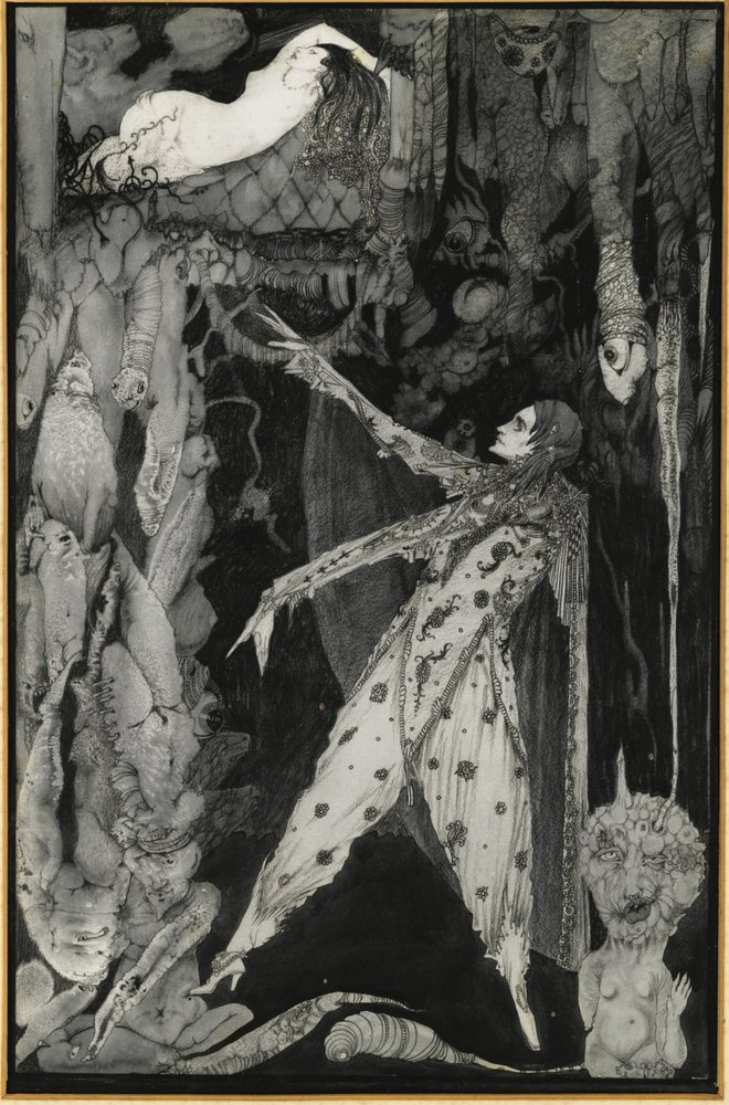 ゲーテのファウストへの挿絵、1924-1925