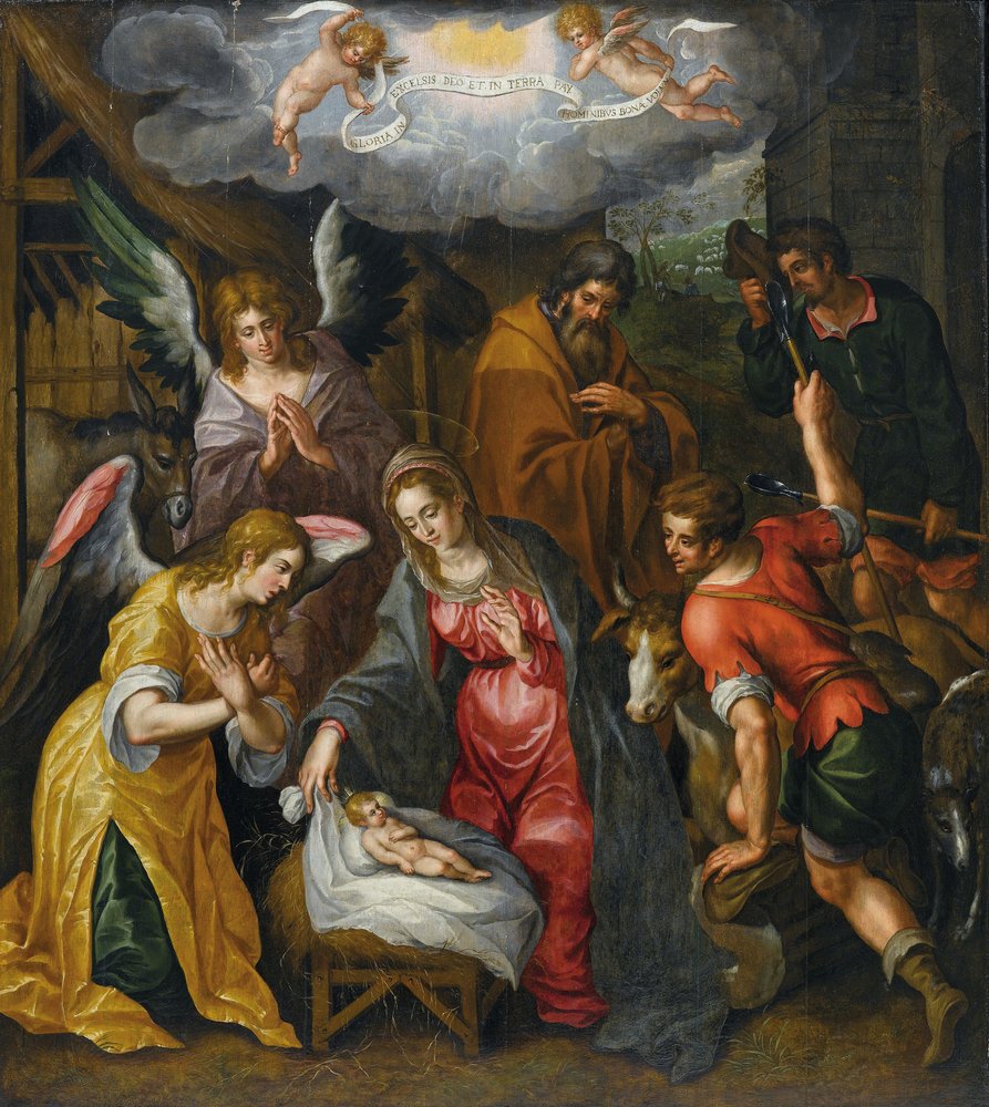 バカラ キリスト誕生 Mary Nativity in Crystal from Baccarat, France 