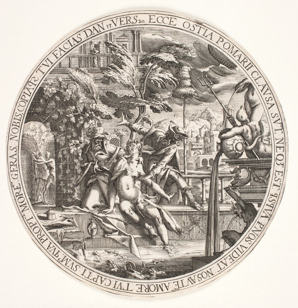 お風呂のスザンナ 作： ヘンドリクIホンディウス