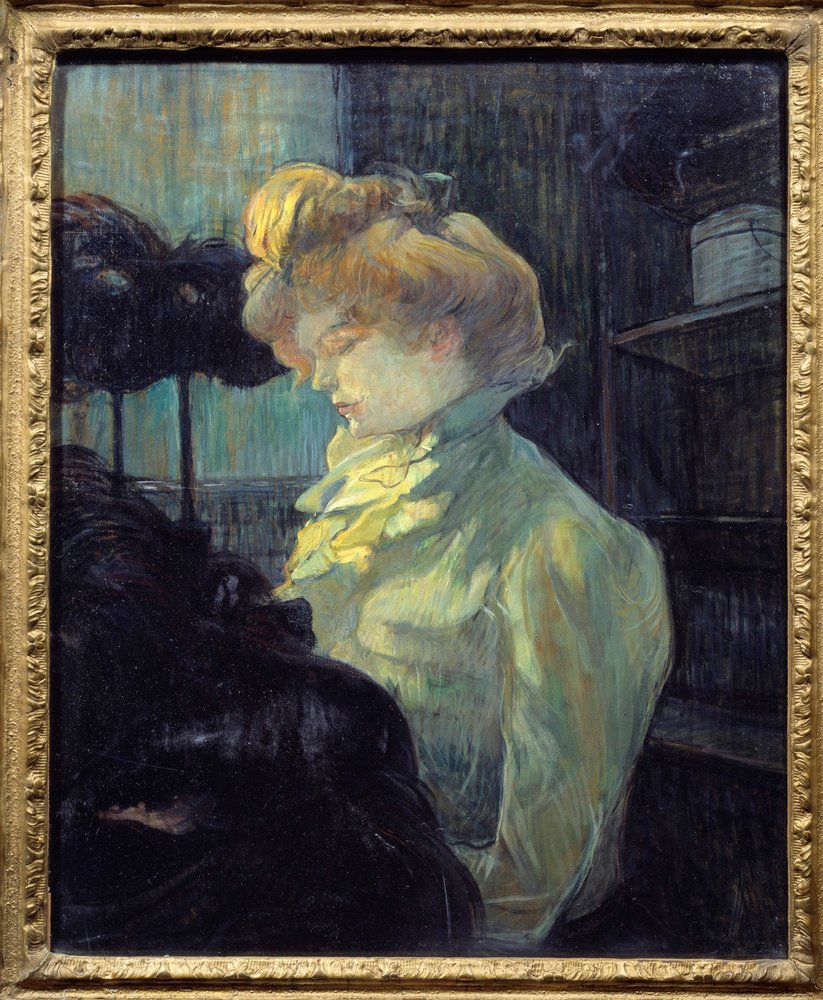 ラ・モディスト アンリ・ド・トゥールーズ・ロートレック（1864