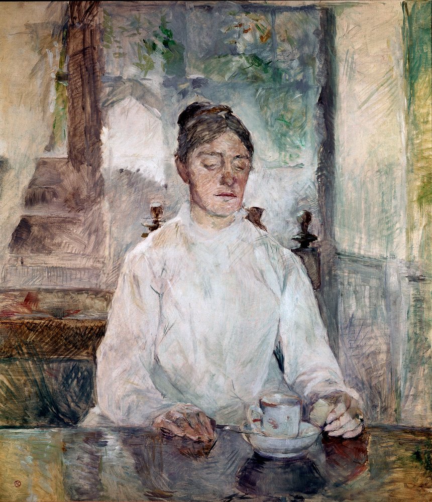 ★大人気商品★ 画家の母、アデル・ド・トゥールーズ・ロートレック伯爵夫人が 絵画