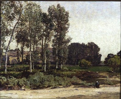 正午、アヴィニョン 作： ハーバート・ヒューズ・スタントン