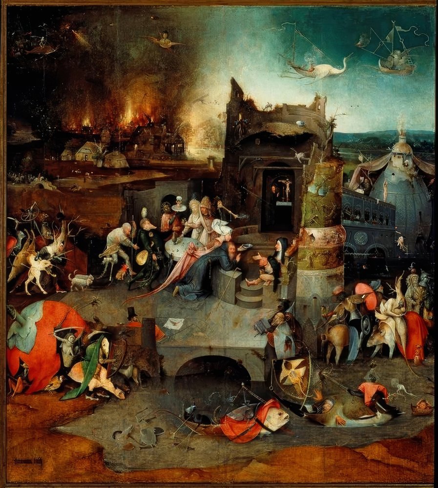 ヒエロニムス・ボス フィギュア 聖アントニウスの誘惑 聖アントニウス