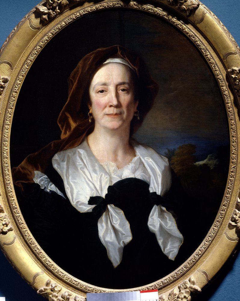 画家の母、マリー・セールの肖像 ヒャカンテ・リゴー（1659-1743）の