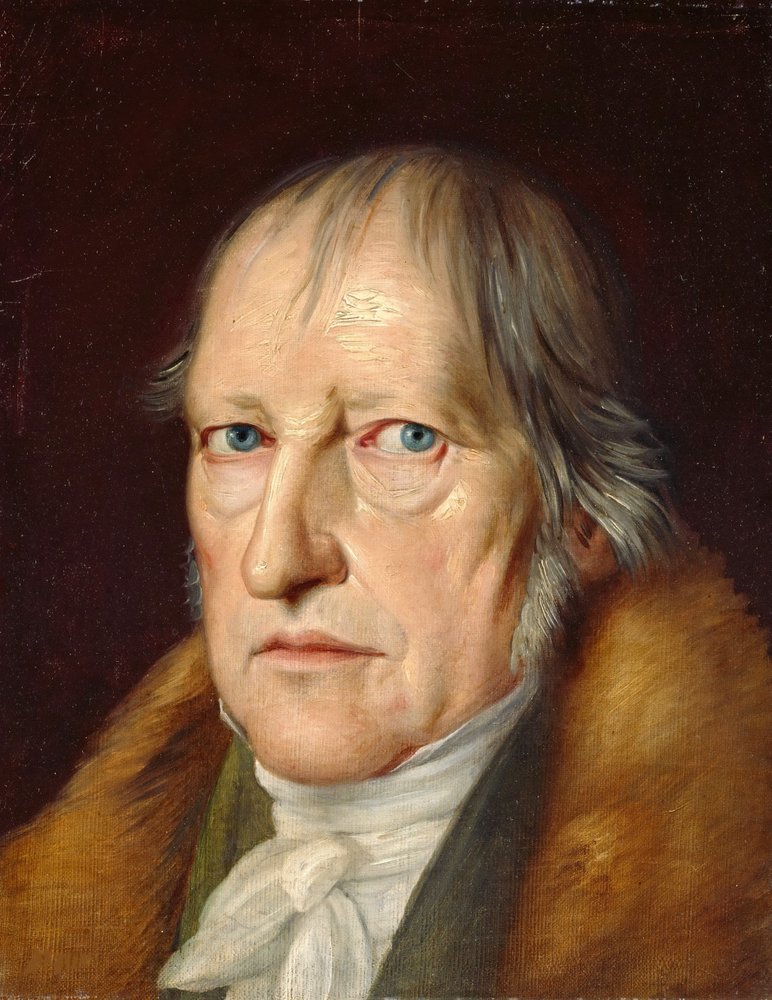 ゲオルク・ヴィルヘルム・フリードリヒ・ヘーゲル（1770-1831）の肖像