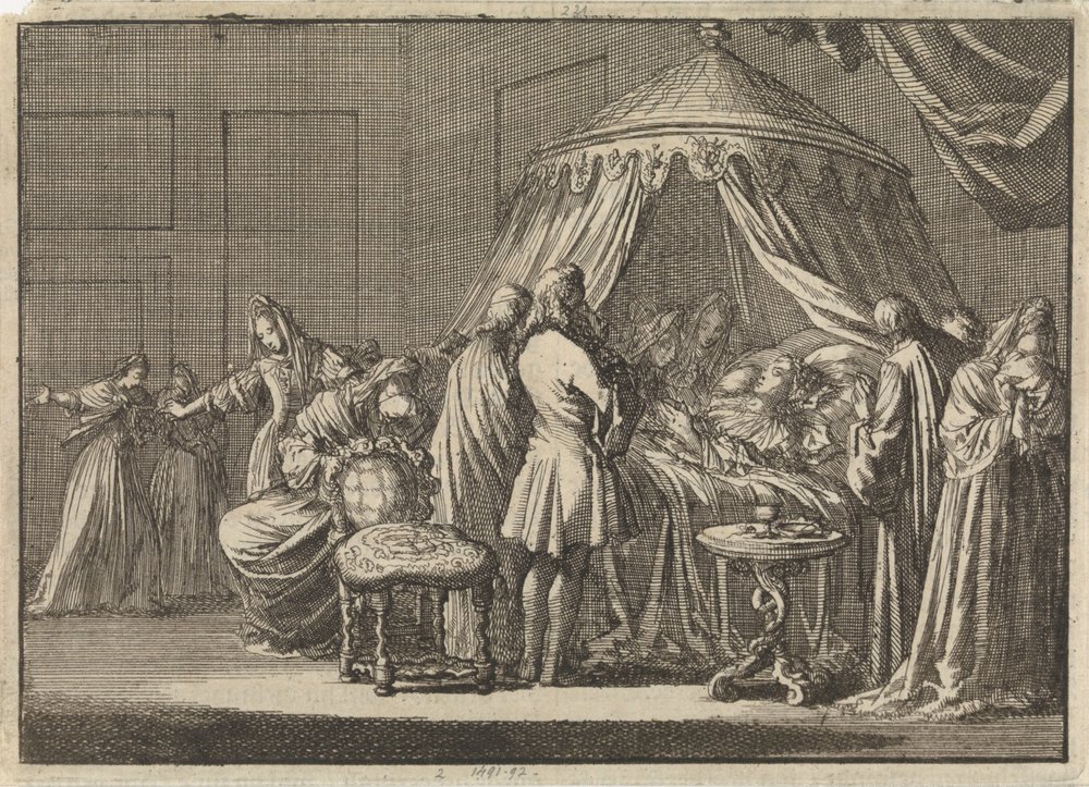 1695 年、イングランド女王メアリー 2 世スチュアートの死