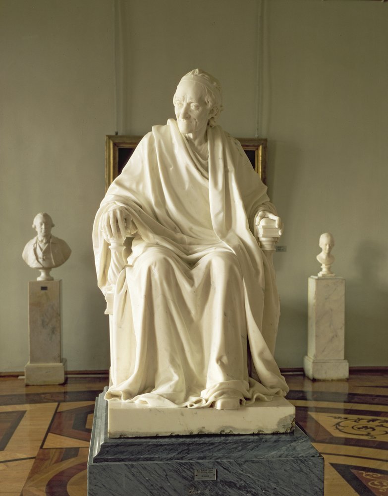 フランソワマリーアルエヴォルテール（1694-1778）1781（大理石）