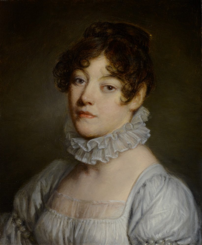 若い女性の肖像、1790-1805