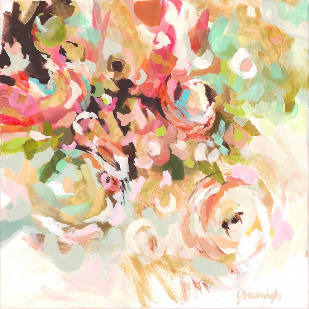 花の抽象画 | | アートプリント