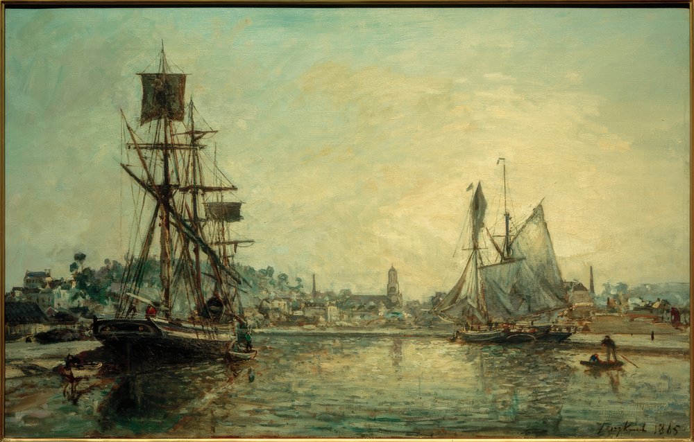 グランドセール Johan_Barthold_Jongkind_- 描画・絵画