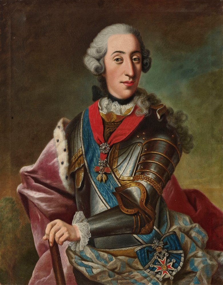 バイエルンの王子クレメント フランシスの肖像 1722 ～ 1770 年。 作： ヨハン・ゲオルグ・ジーゼニス・ザ・ヤンガー