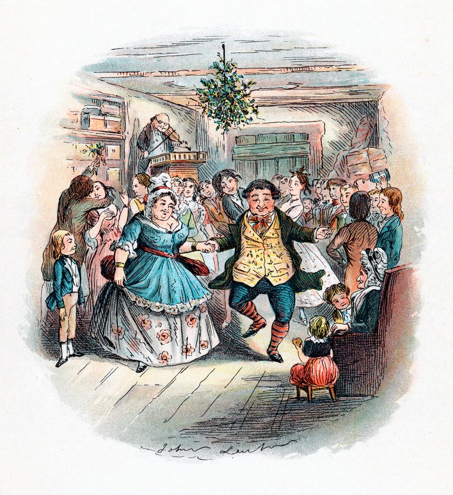 クリスマスキャロル：フェッツィウィッグス氏ボール、1843