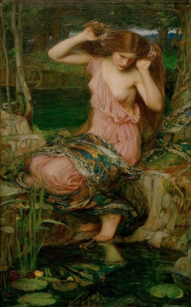 油絵 John William Waterhouse 最高傑作 ファイル:John William Waterhouse - La Belle Dame sans Merci