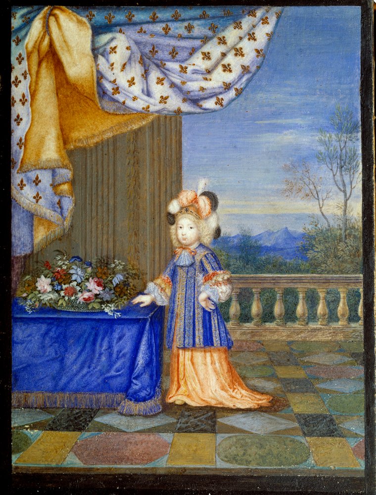 THEO MEIRE（テオ　マイエル）、バリの少女像、希少な額装用大判画集画 Joseph_Werner_-