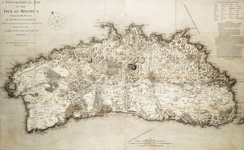ミノルカ島 地図 | LS ドゥ ラ ロシェット