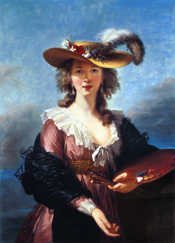 作者名：・スザンナ・ルンデン・画題：・麦わら帽子・技法：・複製画 