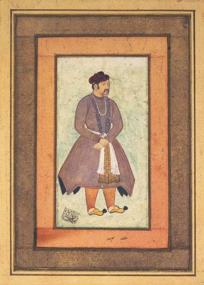 特売 1542 アクバル大王 ～ 年の肖像画、ムガル帝国皇帝、16 1605 和書