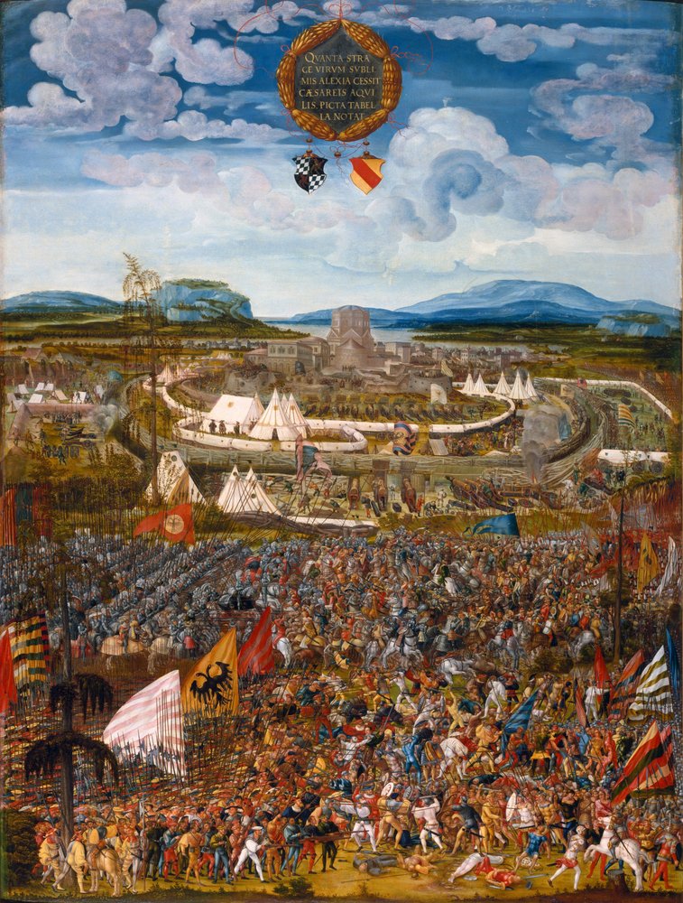 ドイツ語：Belagerung der Stadt Alesia 時代錯誤のアレシア攻防戦 作： メルヒオール・フェセレン