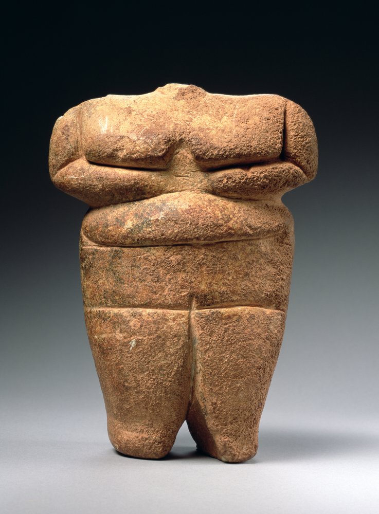 【希少作品】石彫「全知の目」像 紀元前3000年 古代シリア・テル・ブラック 希少作品】石彫「全知の目」像 紀元前3000年 古代シリア・テル