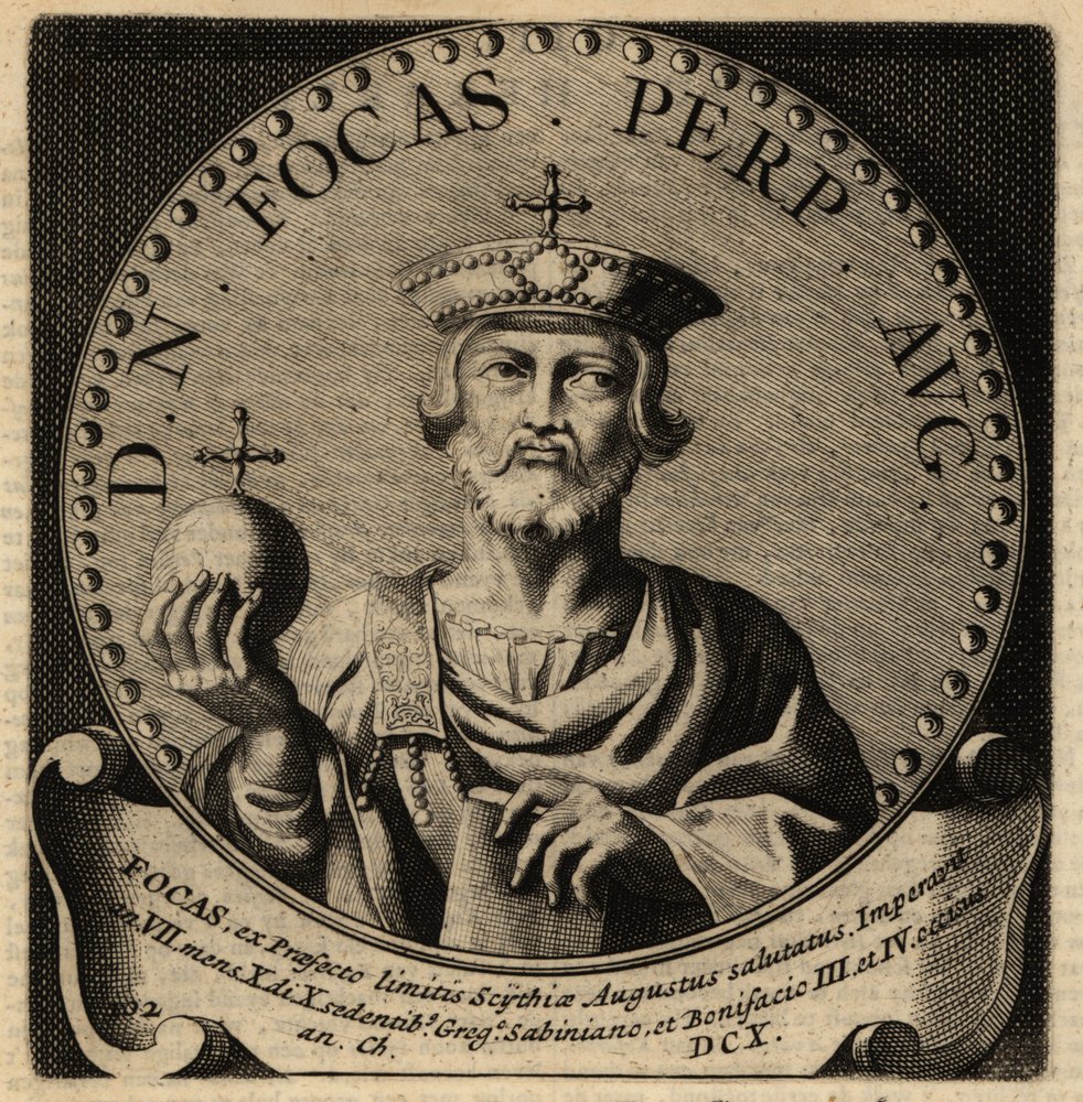 ローマ皇帝フォカスの肖像