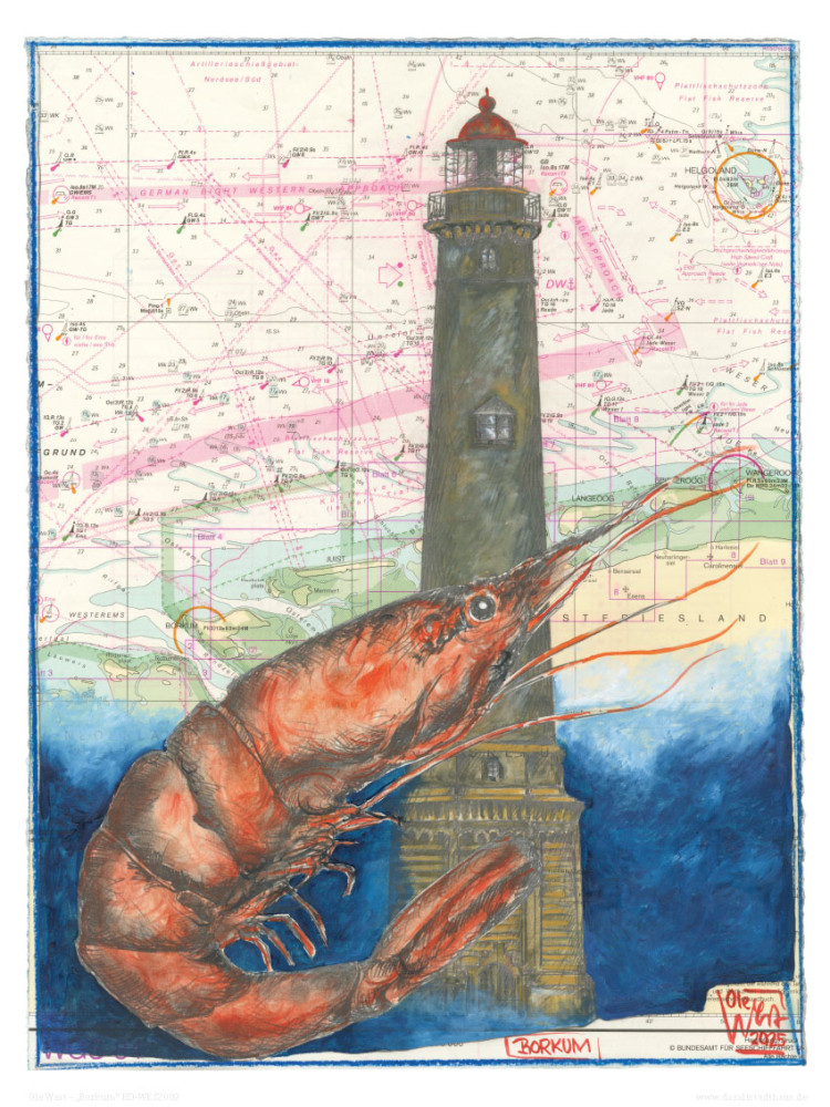 灯台「BORKUM」 作： 