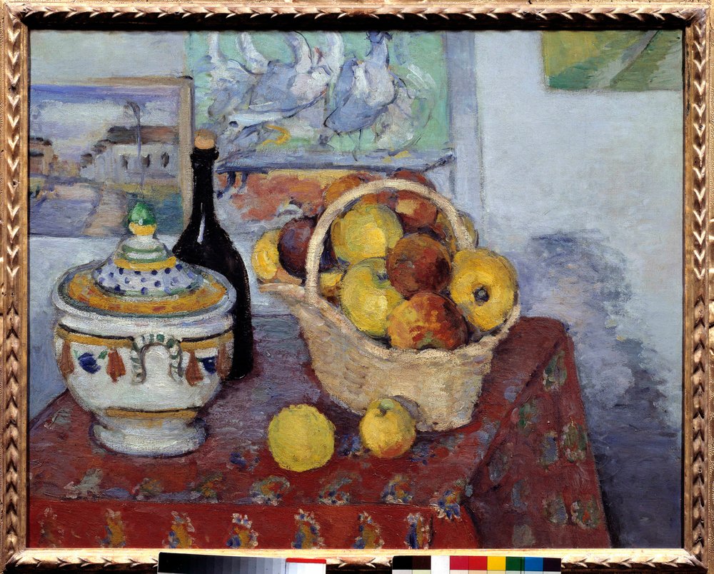 ポール・セザンヌのスーピエール絵画の静物